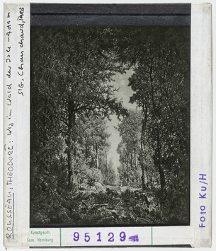 Vorschaubild Théodore Rousseau: Weg im Wald. Paris, Slg Chauchaud 